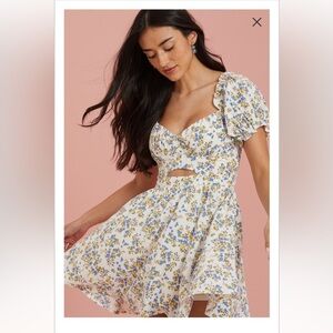 New with tags Altar’d State Lennon Puff Sleeve Dress